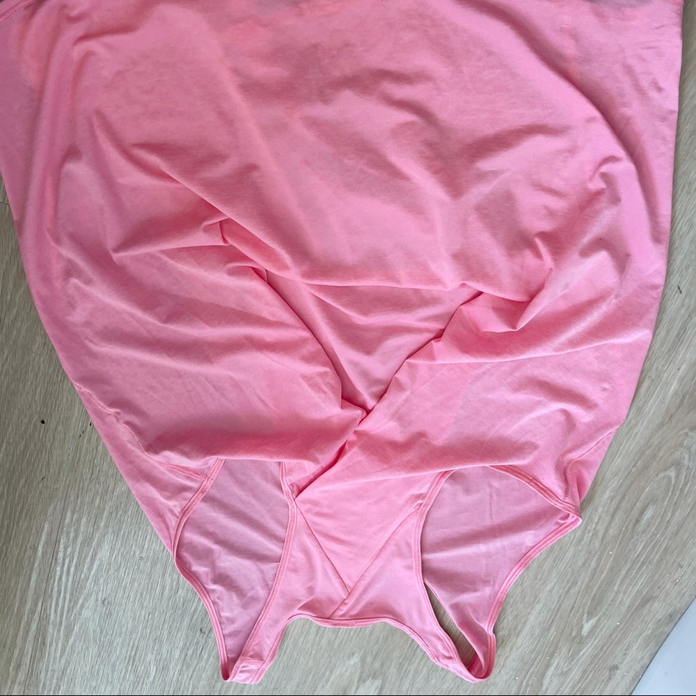 brand new pink workout top